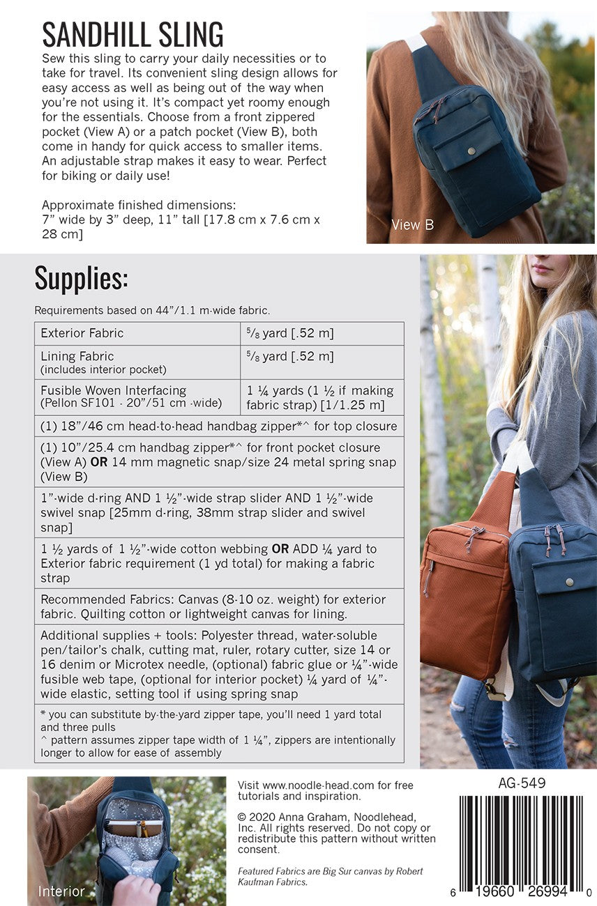 Sandhill Bag Pttn