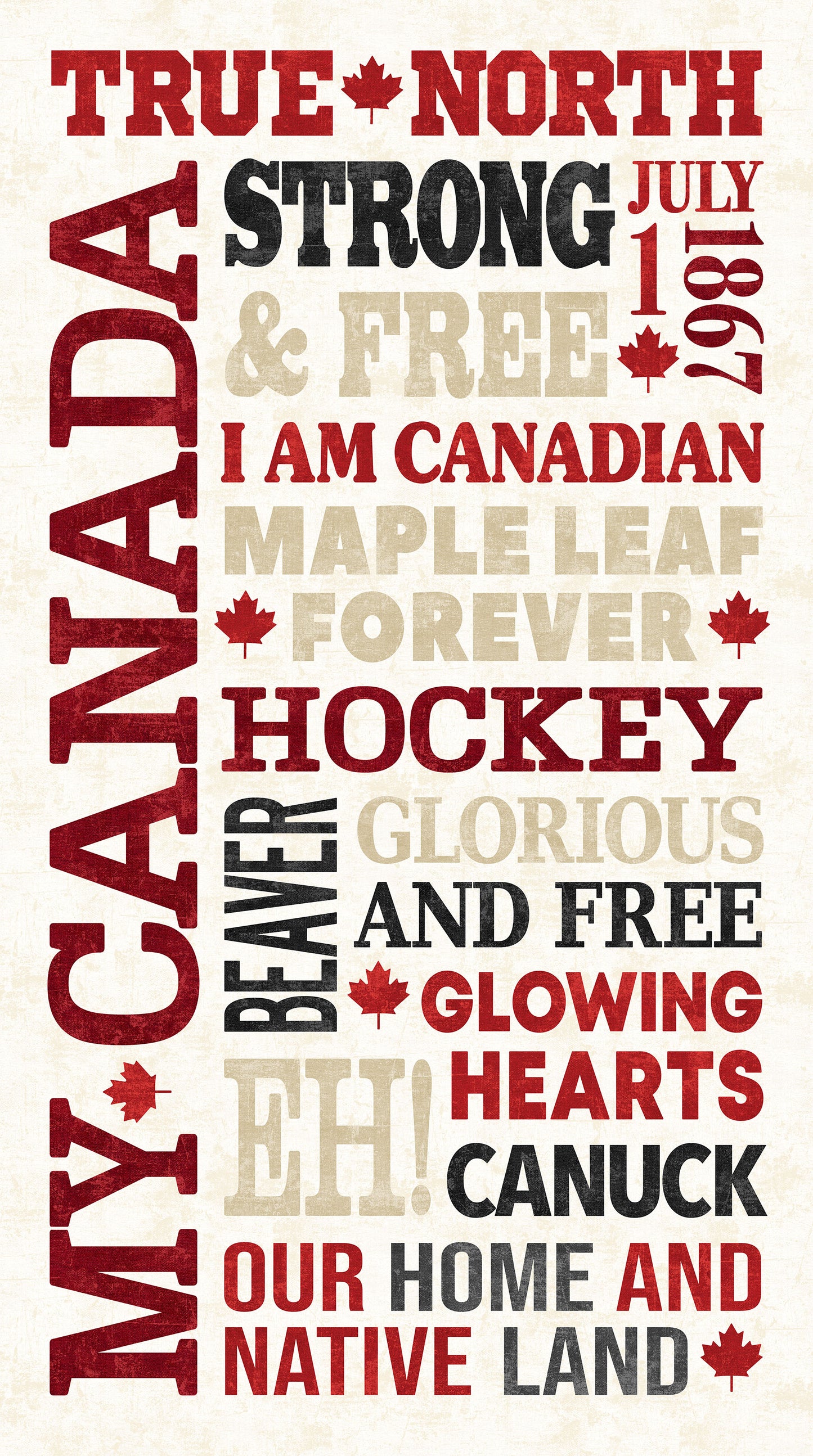 Canadian Classics 3 28778-11 Quilt Panel