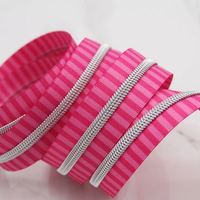 Pinkie Promise - #5 Silver Nylon Coil (3 yards)