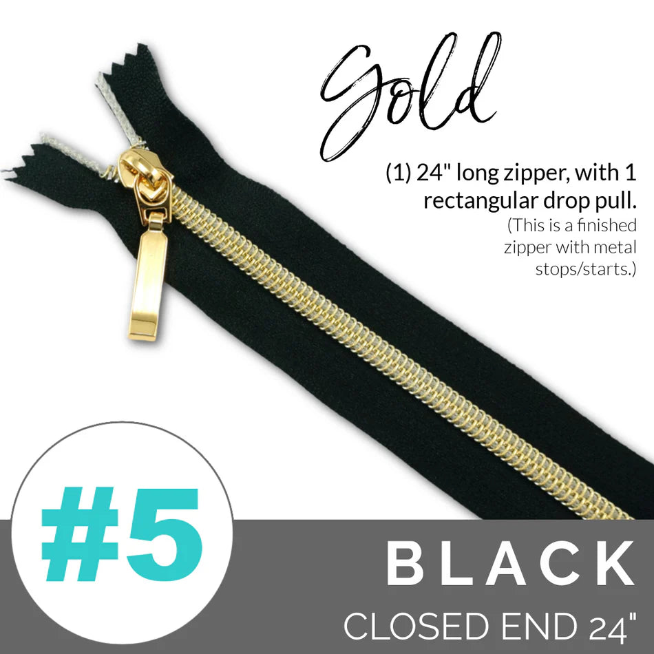 #5 Closed Zipper 24"