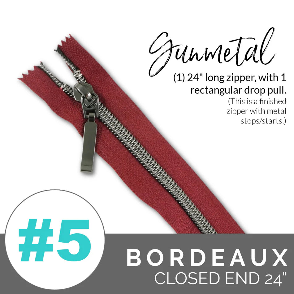 #5 Closed Zipper 24"