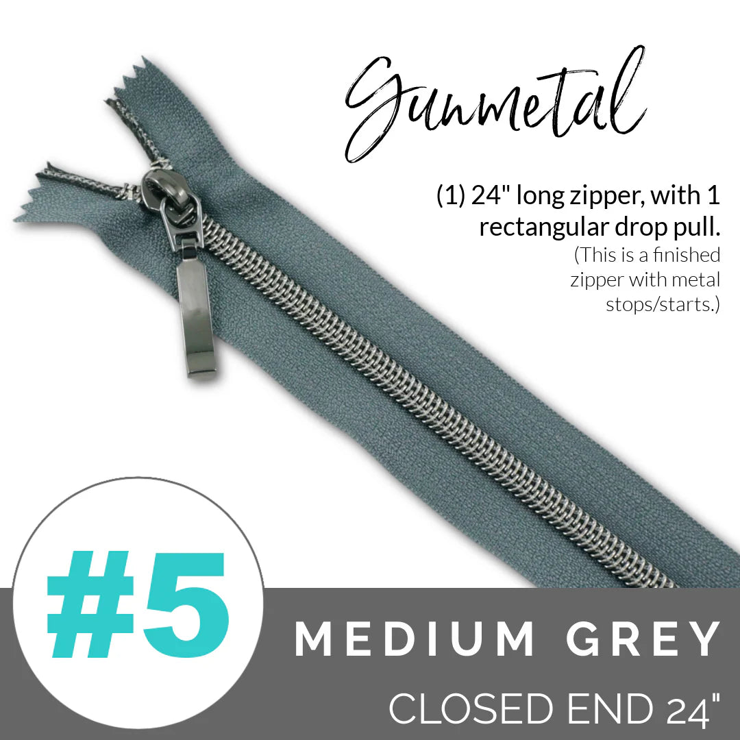 #5 Closed Zipper 24"