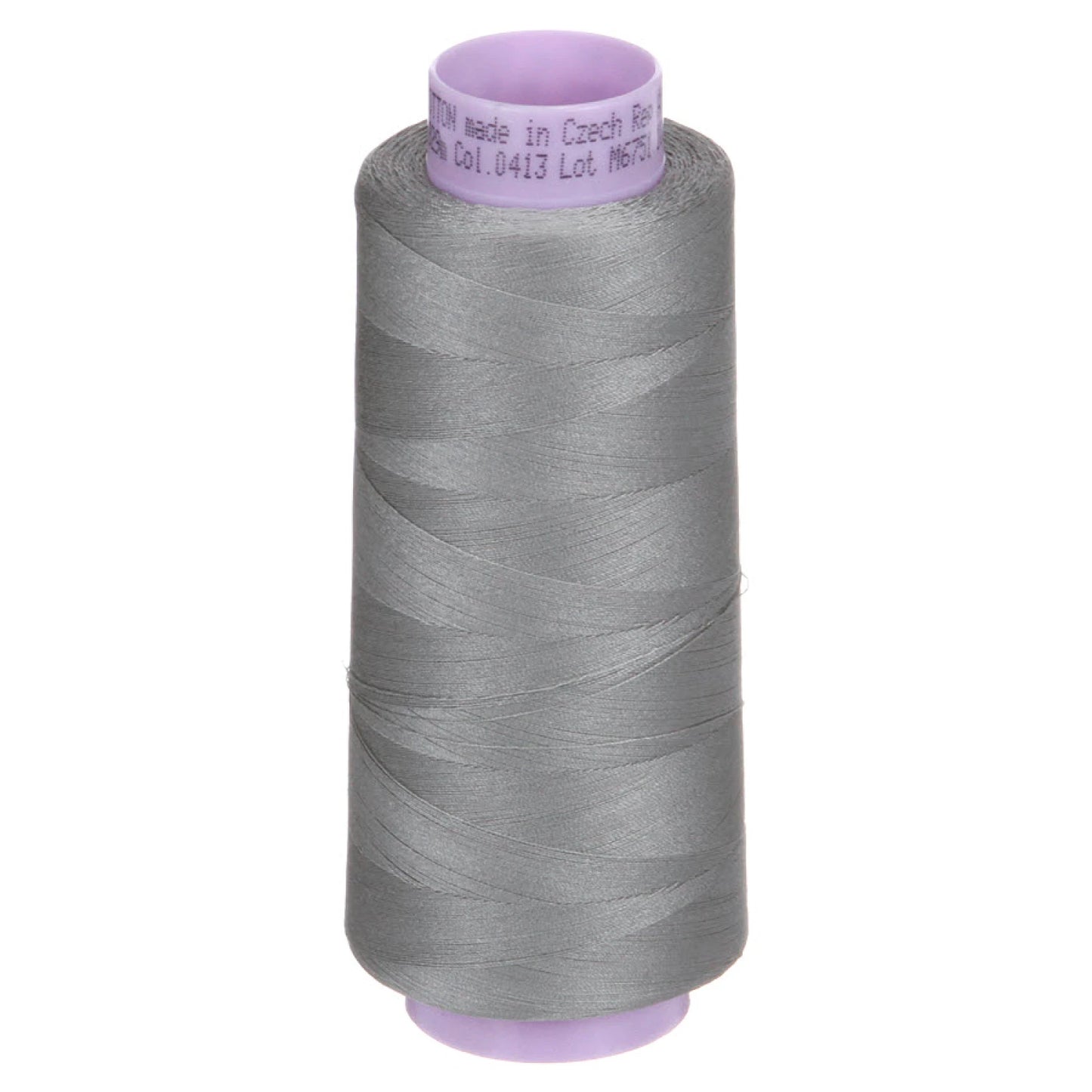 Silk Finish 50wt Cotton Thread 2000yd/1829M Titan Gray