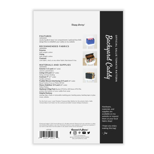 Backyard Beverage Caddy Patter