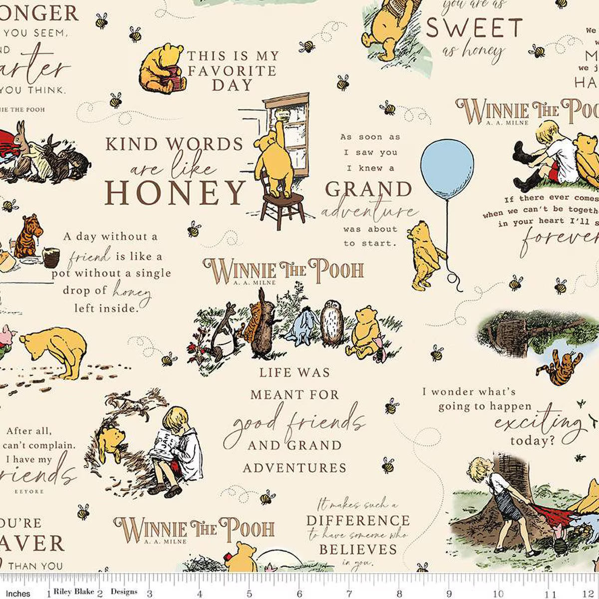 Winnie The Pooh C17000-CREAM