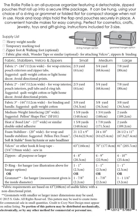 Rollie Pollie Organizer