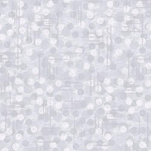 Jot Dot grey 108" wide