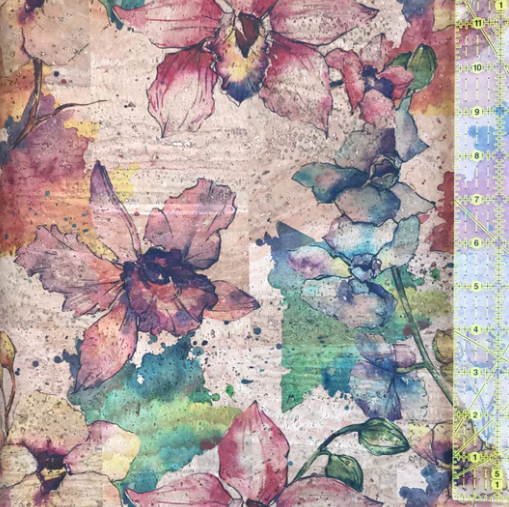 Watercolour Cork 18" Square