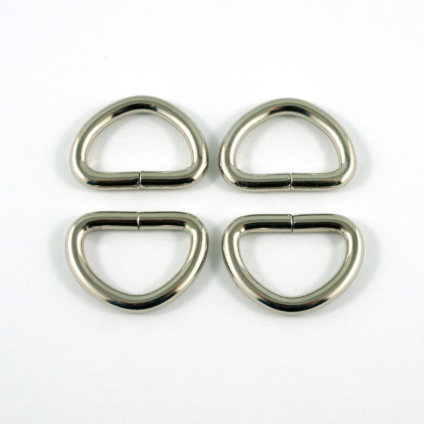 1/2" D-Rings Nickel