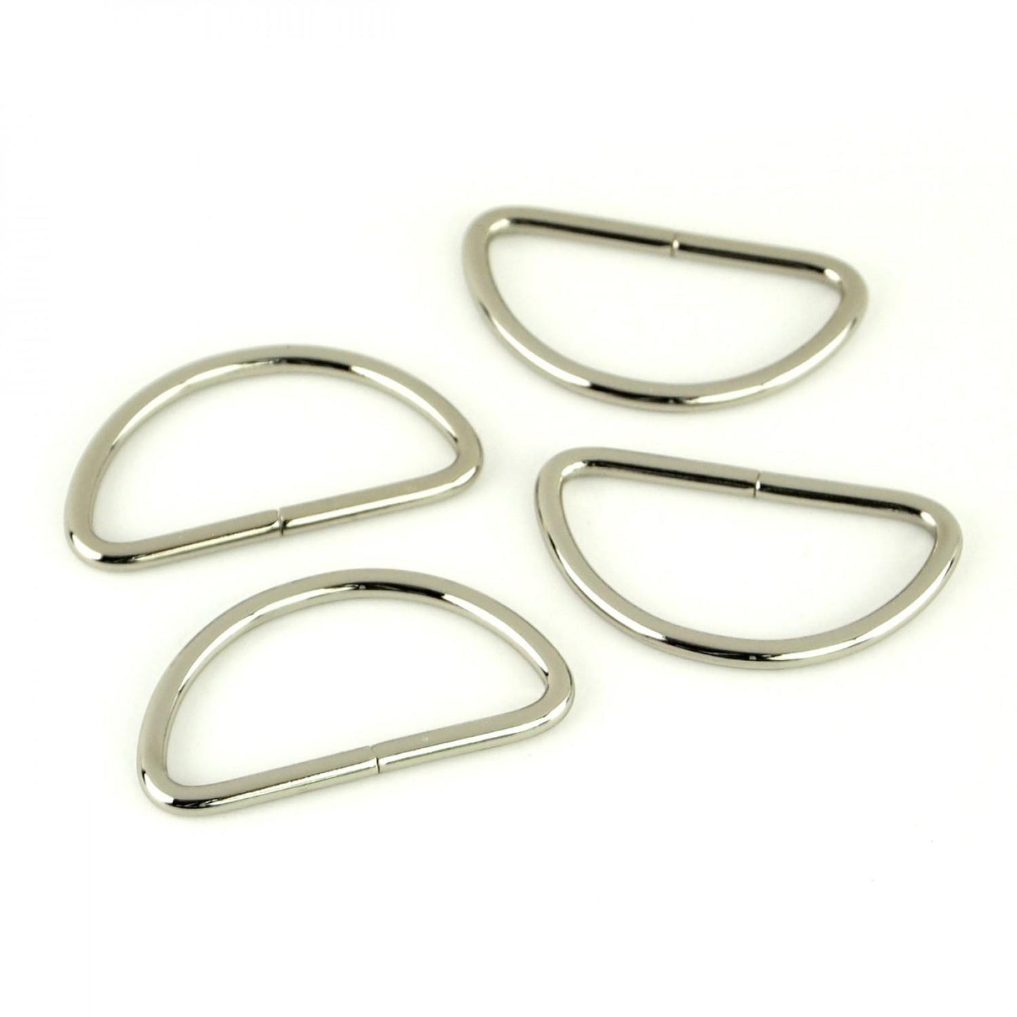 D-Rings 1 1/2" Nickel