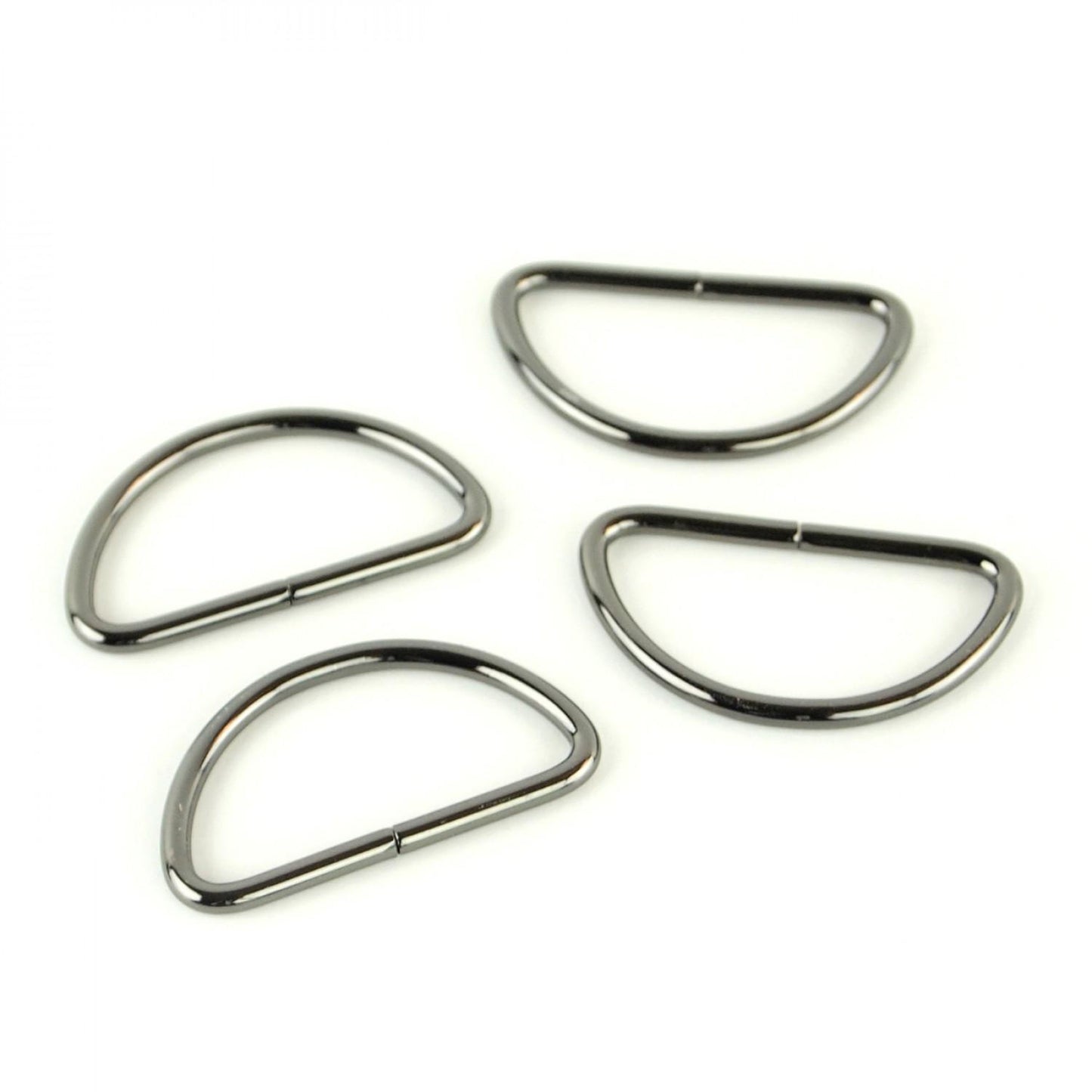 D-Rings 1 1/2" Nickel