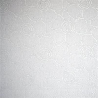 Muslin Prints, white flowers