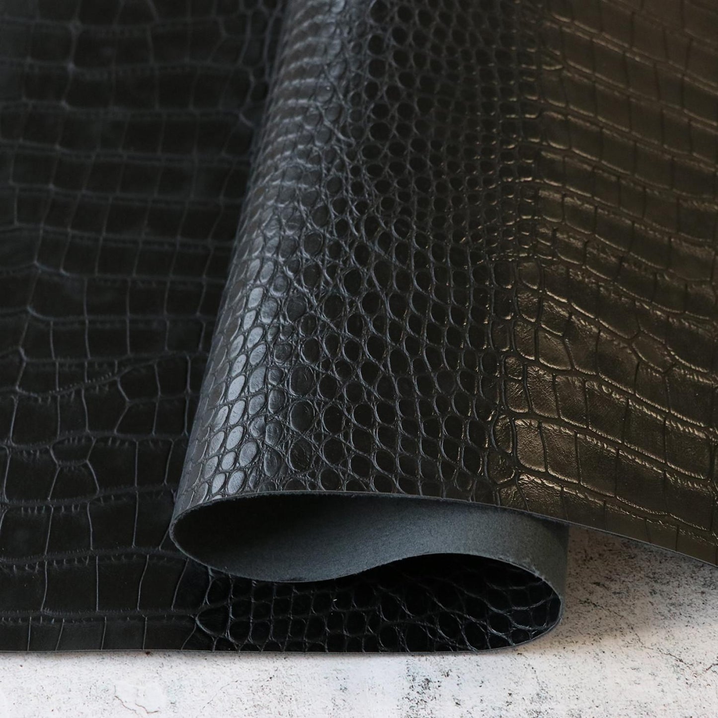 Faux Leather Black