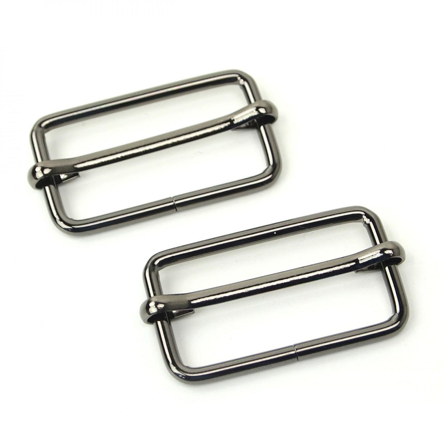 Slider Buckles 1.5" Gun Metal