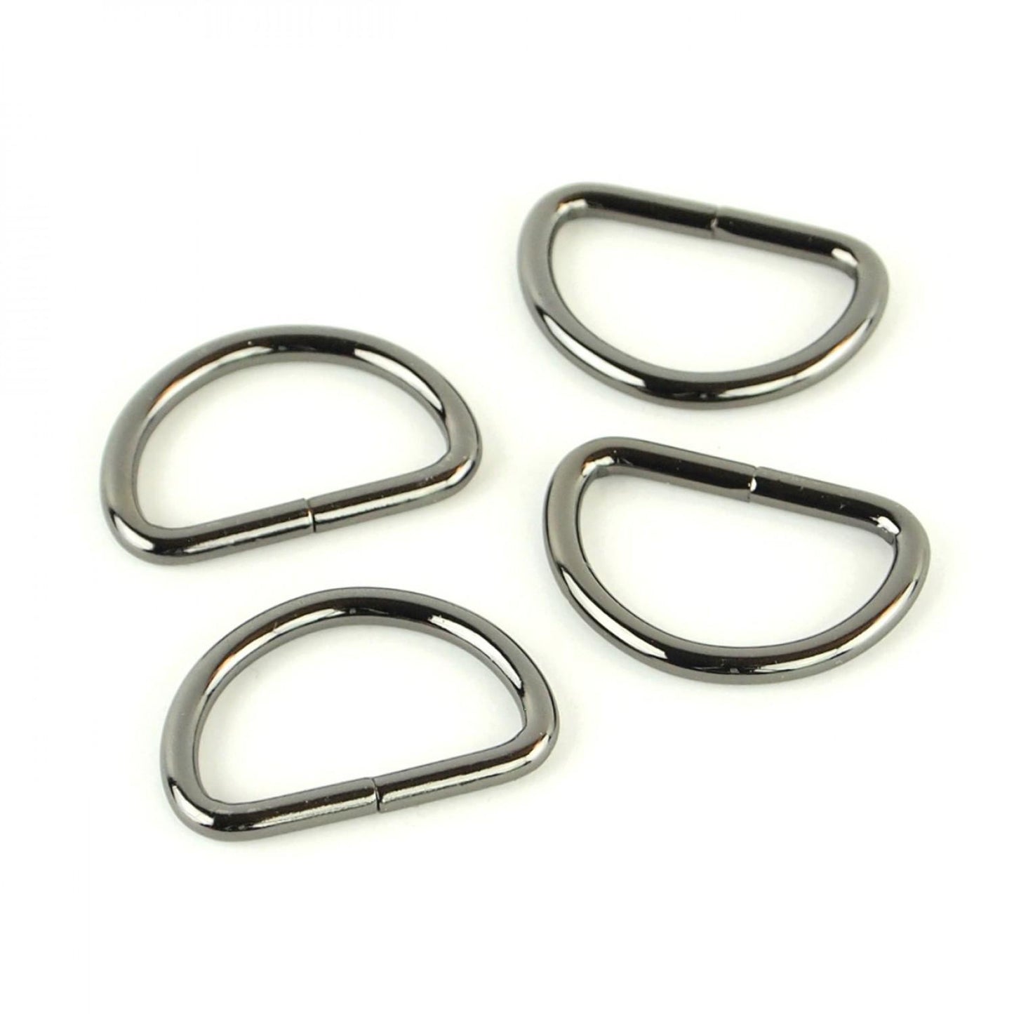 1" D Ring Gunmetal