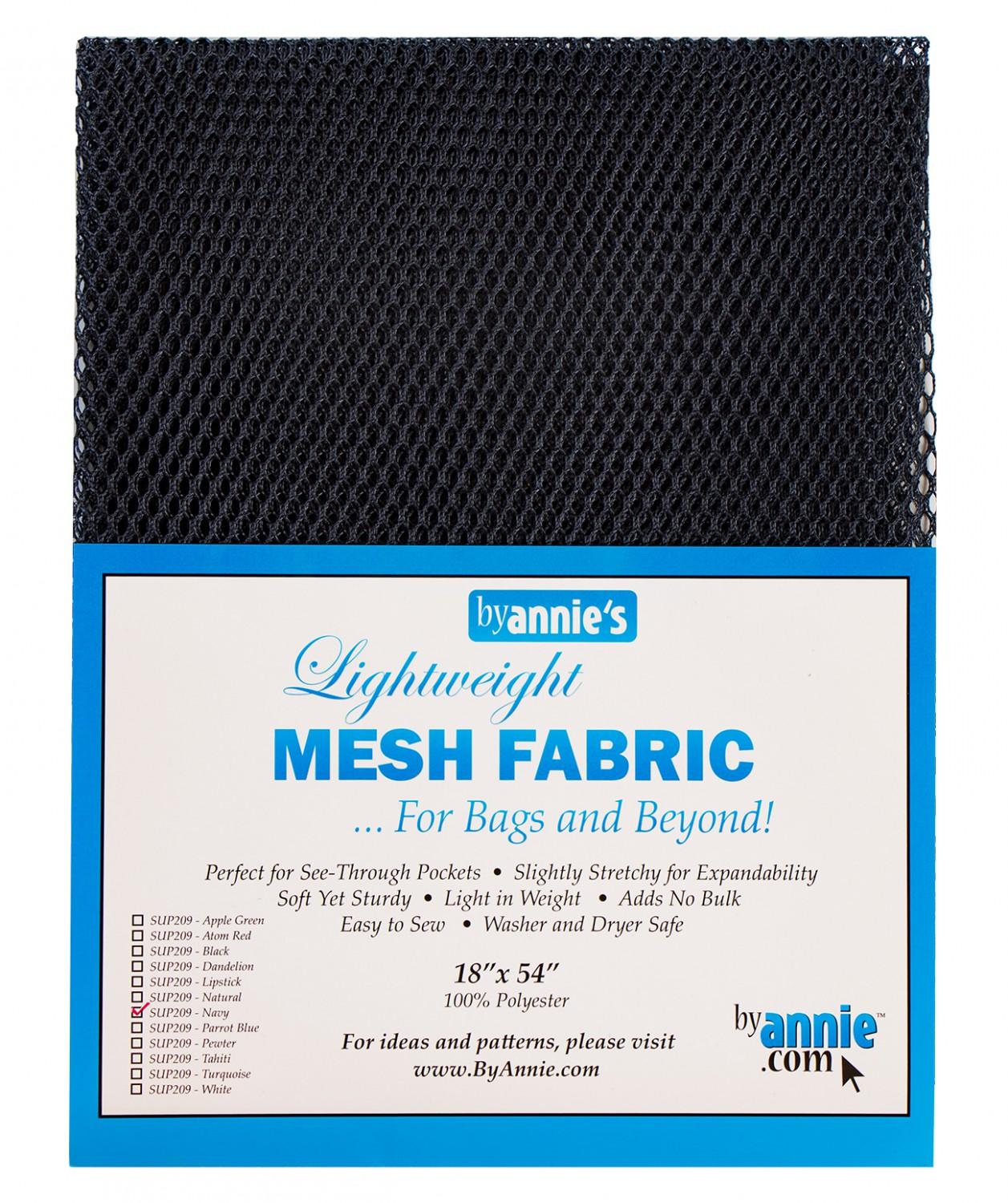 Mesh Fabric Navy