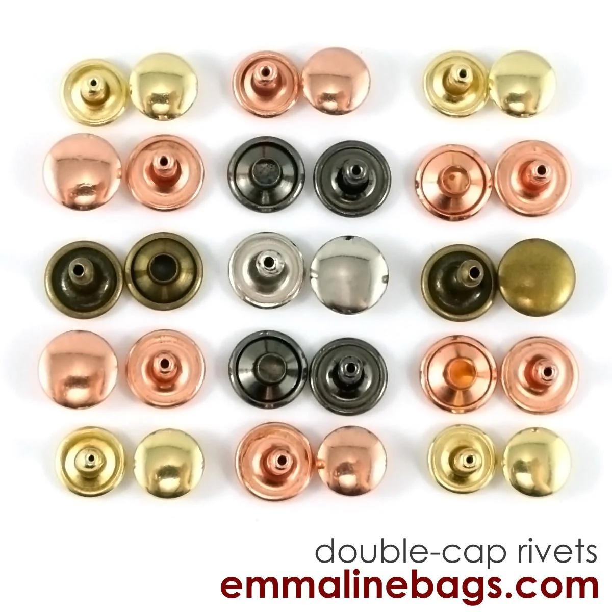 Double Cap Rivet EBRIV-LG-AB