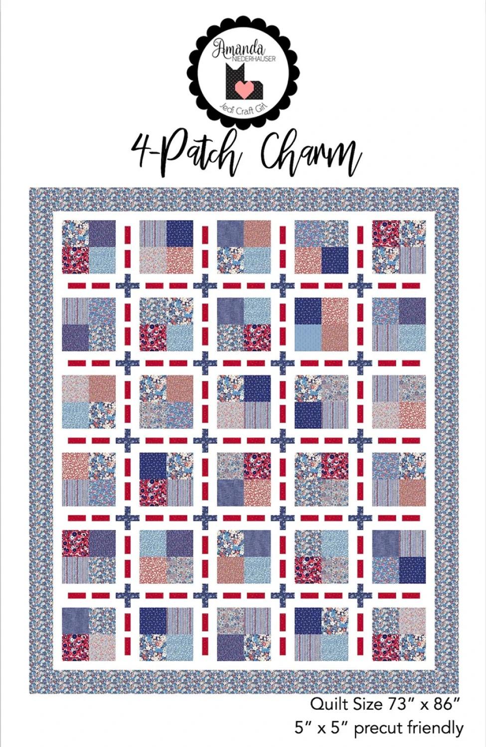 4-Patch Charm Quilt
