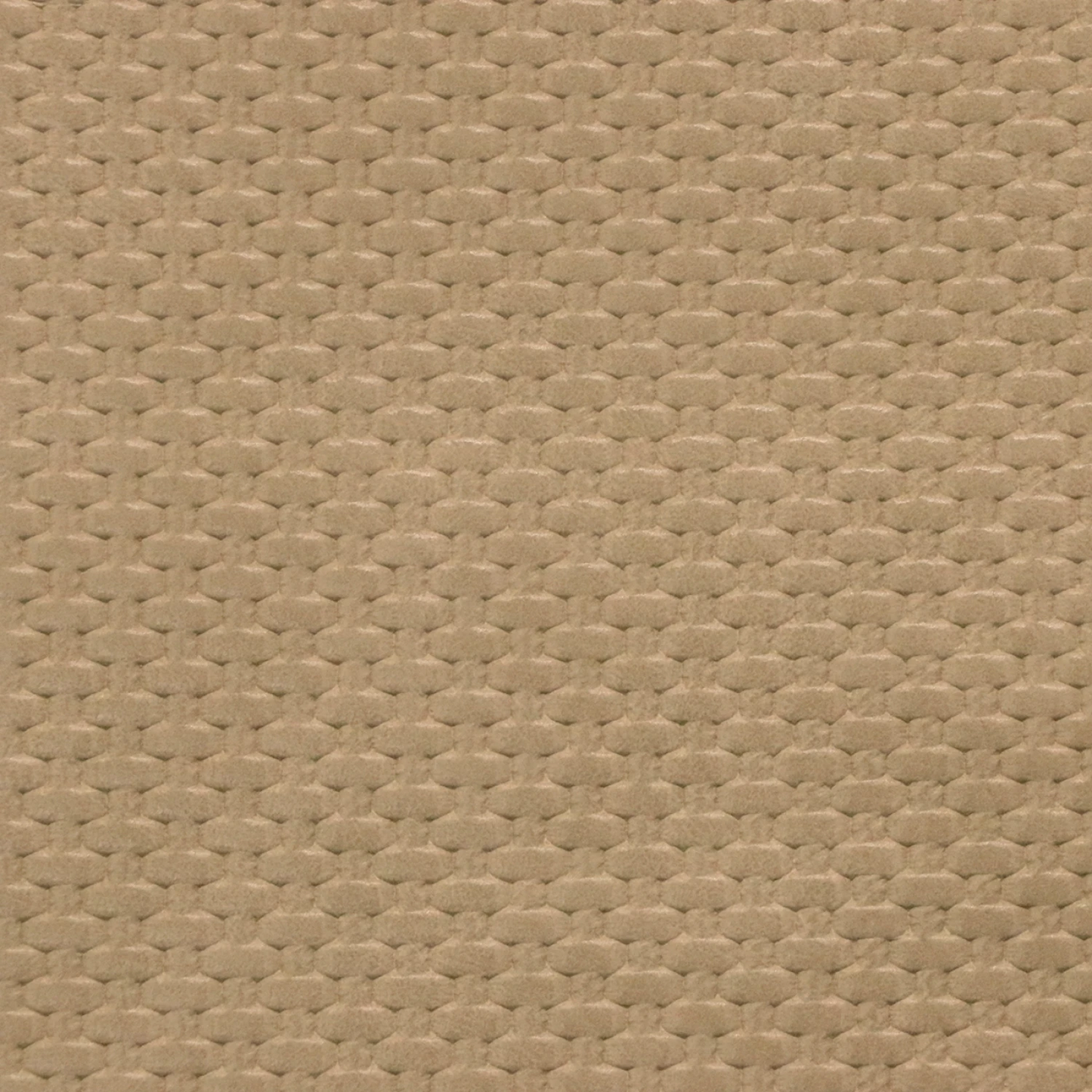 Beige Basket Faux Leather
