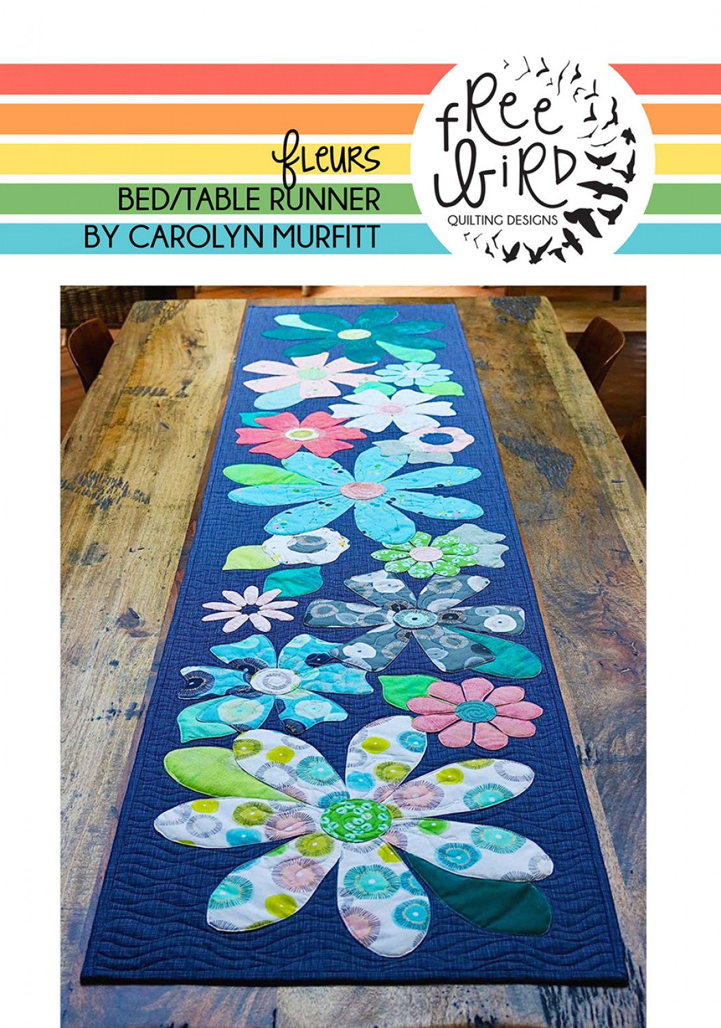 Fleurs Flower Fabric Kit