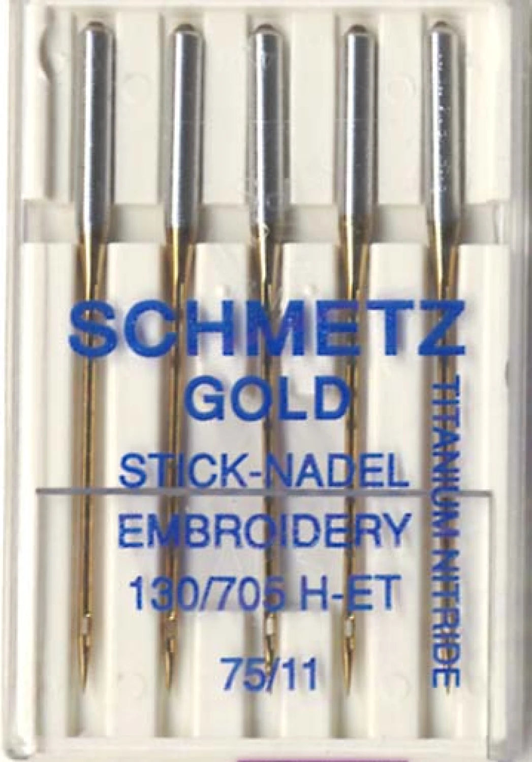 Embroidery Needle Gold 75/11