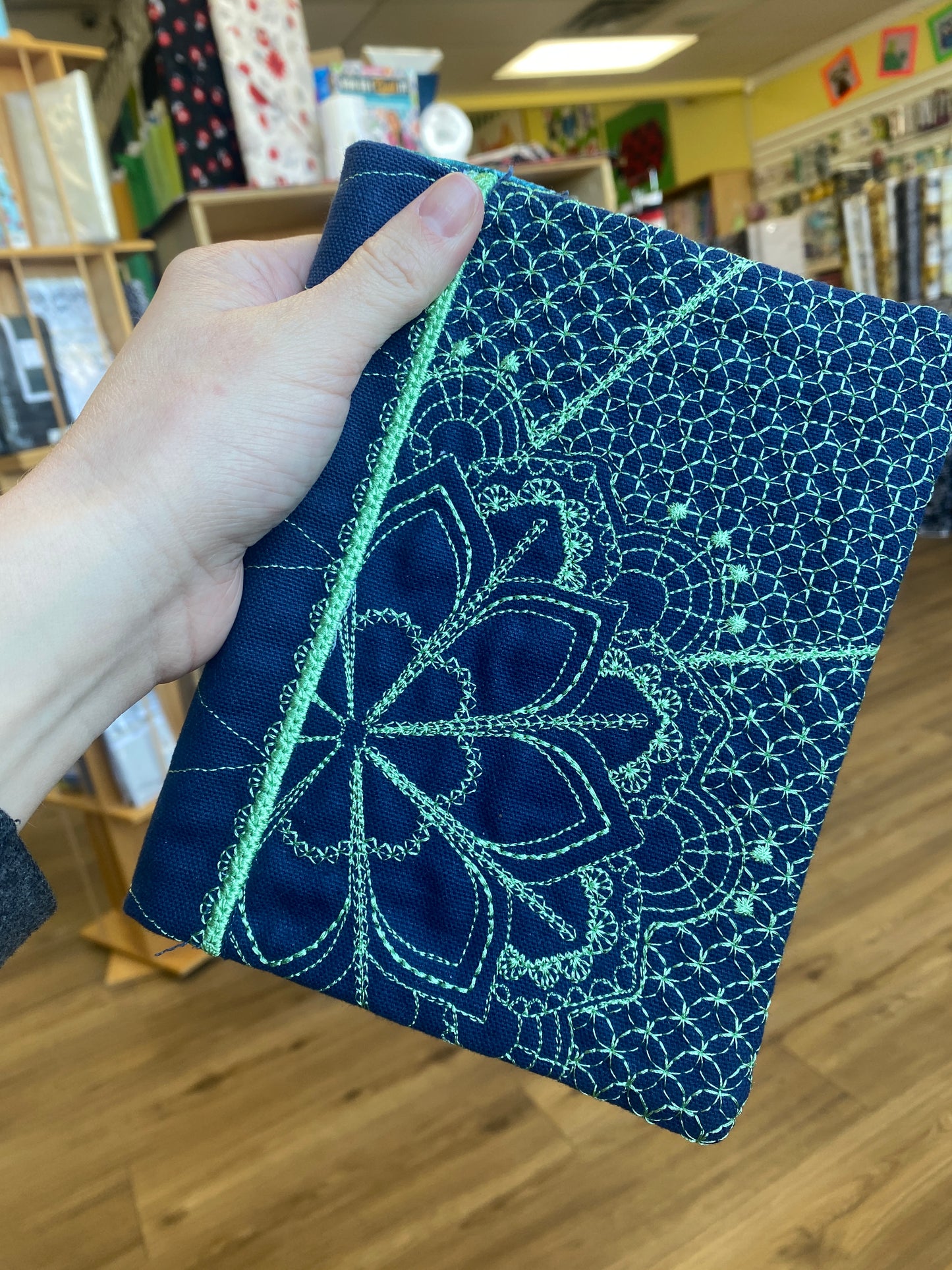 Embroidery Mandala Notebook