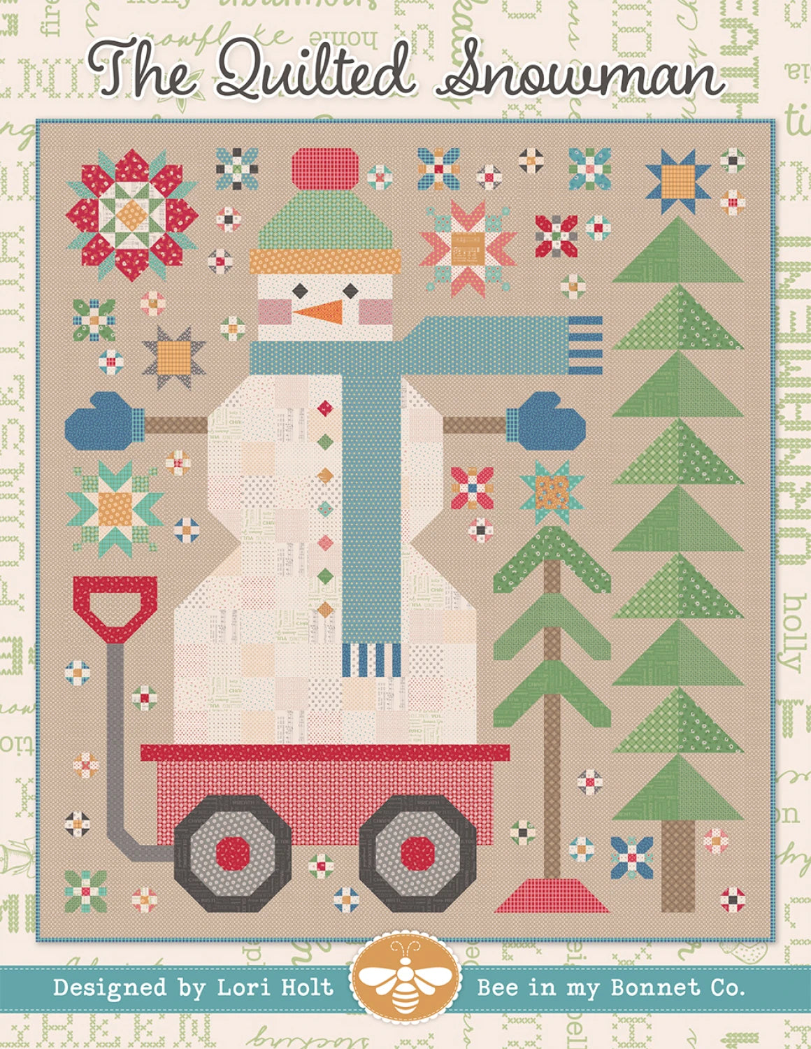 Quilted Snowman Quilt Pattern