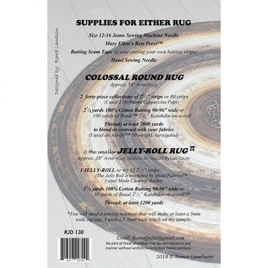 Collossal Round Rug Pattern