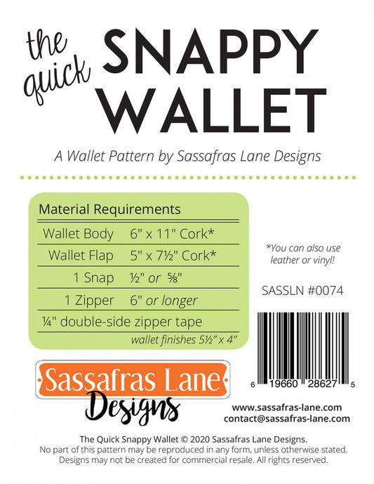 The Quick Snappy Wallet