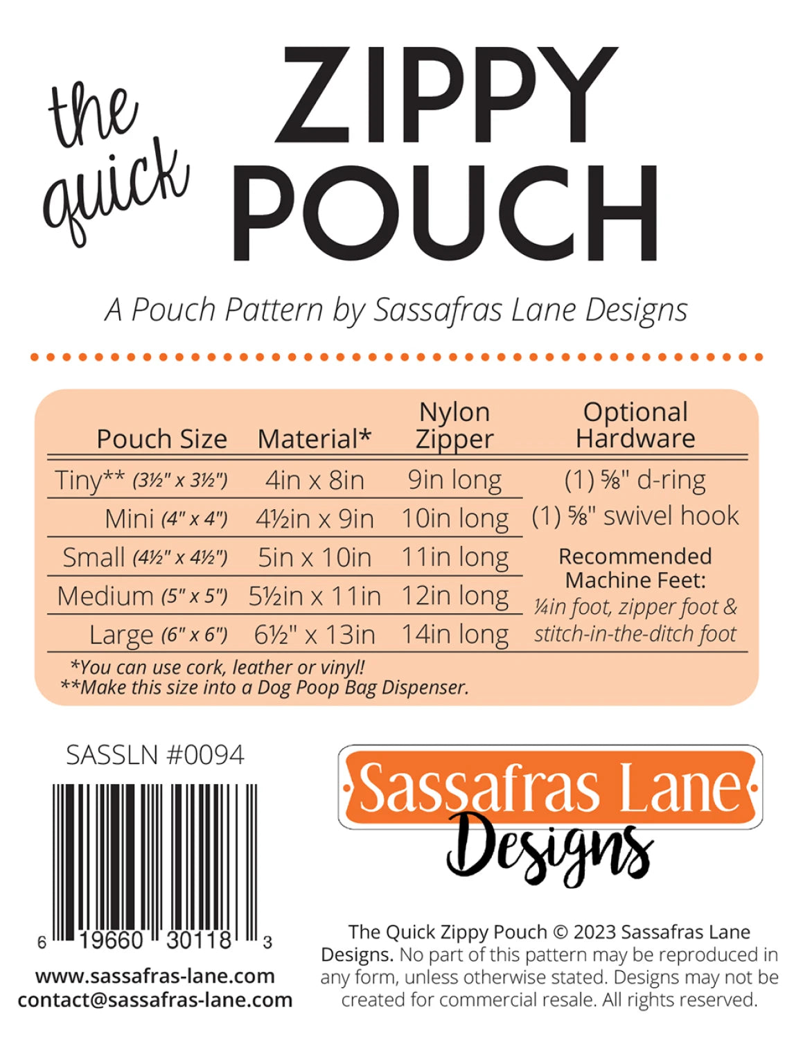 Zippy Pouch