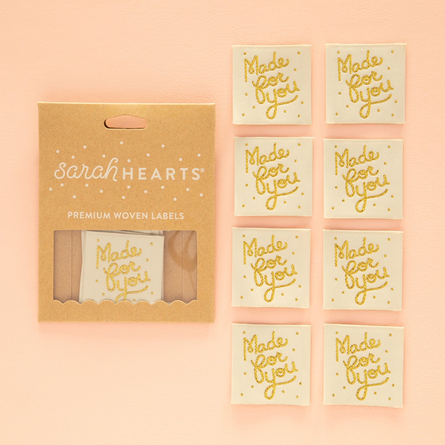 Made for You labels - 8 pack