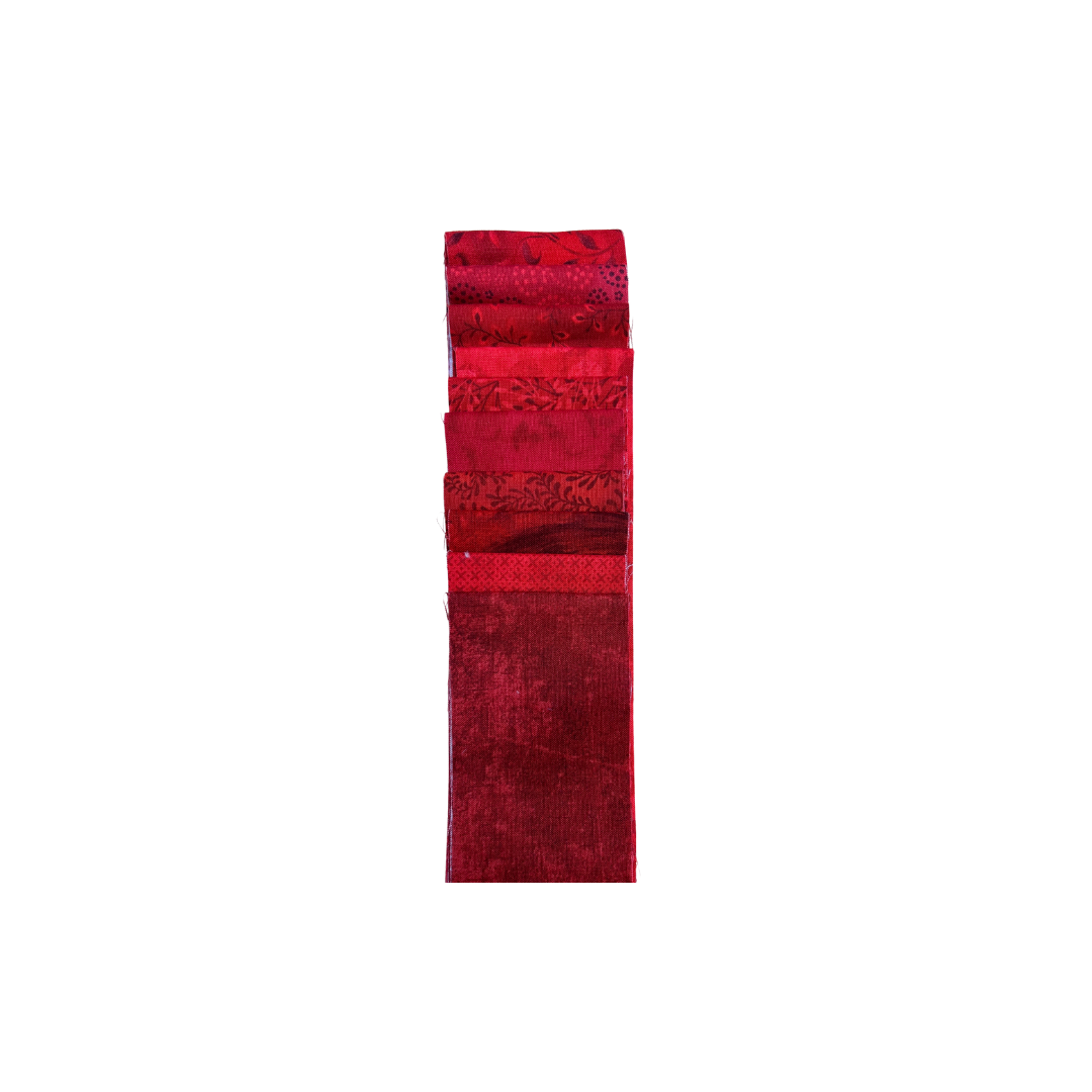 Mini 2.5" wof strips Red -10