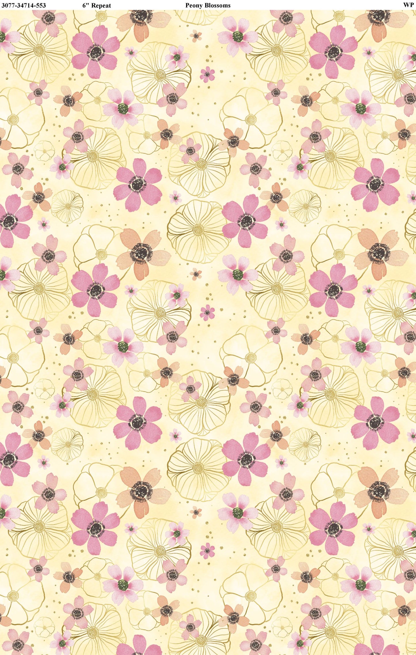 Peony Blossoms 34714-553