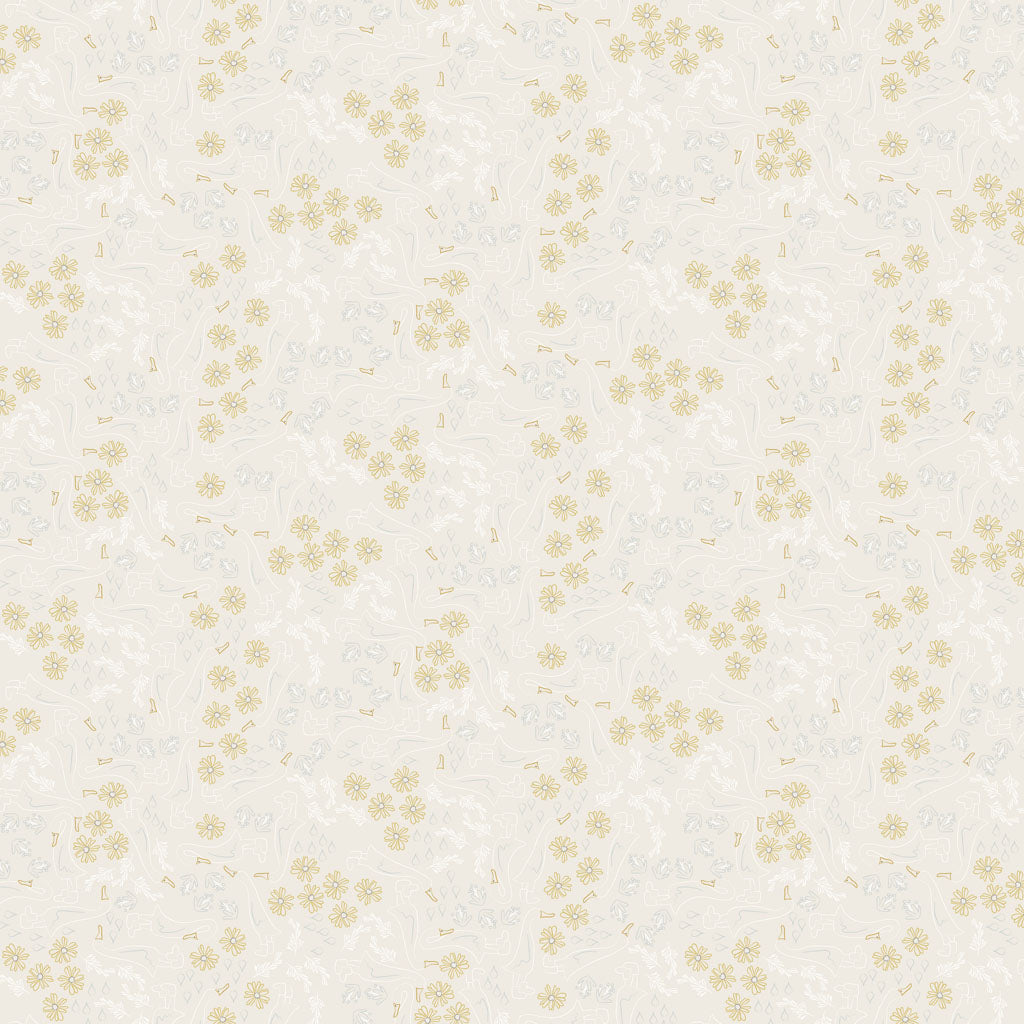 Rainy Days Y5003-138 Pale Taupe Linework