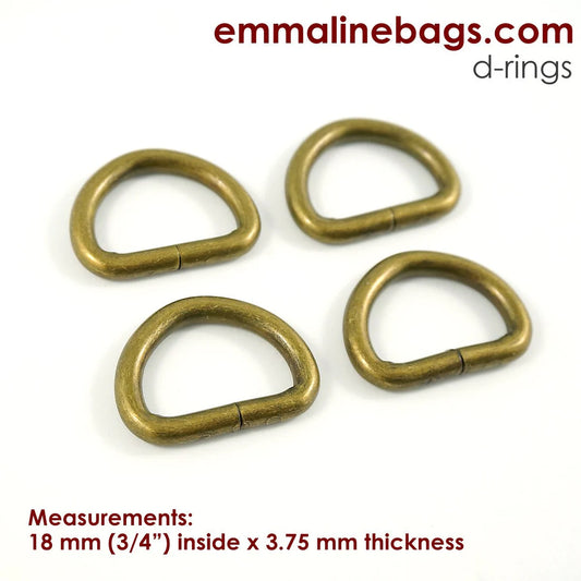 D-rings: (4 Pack)