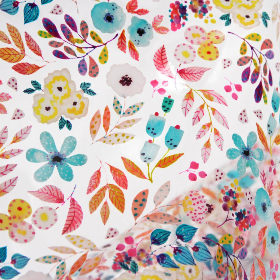 Happy Flower Market - Clear TPU Vinyl