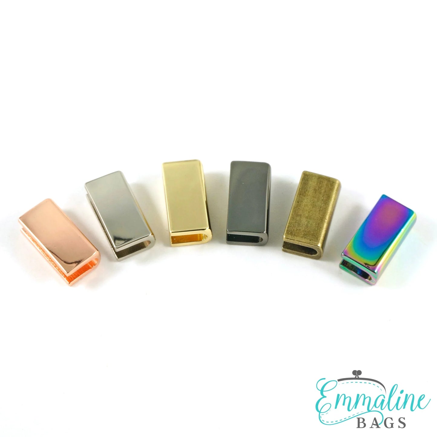 Rectangular Strap Ends (4 Pack)