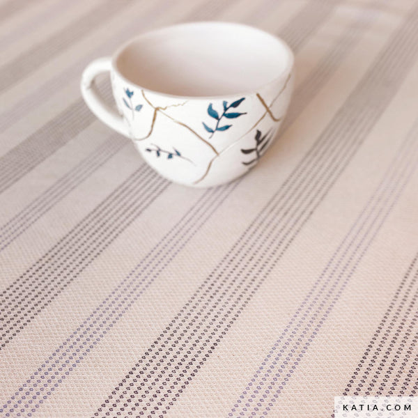 Linen Cotton 2252-2 Stripe