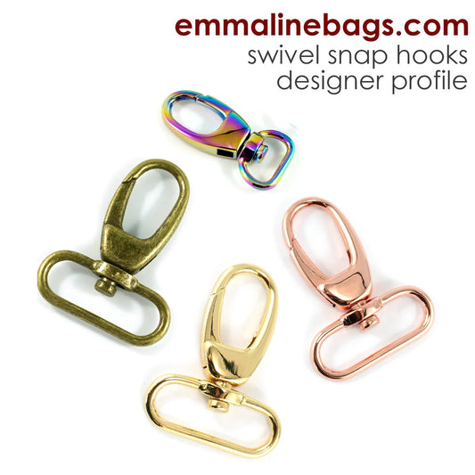 Swivel Snap Hook: Designer Profile (2 Pack)
