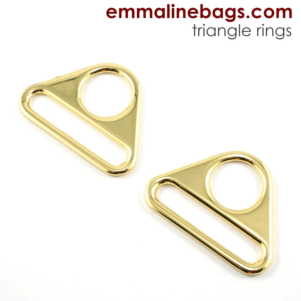Triangle Rings: 1 1/2" (38mm)
