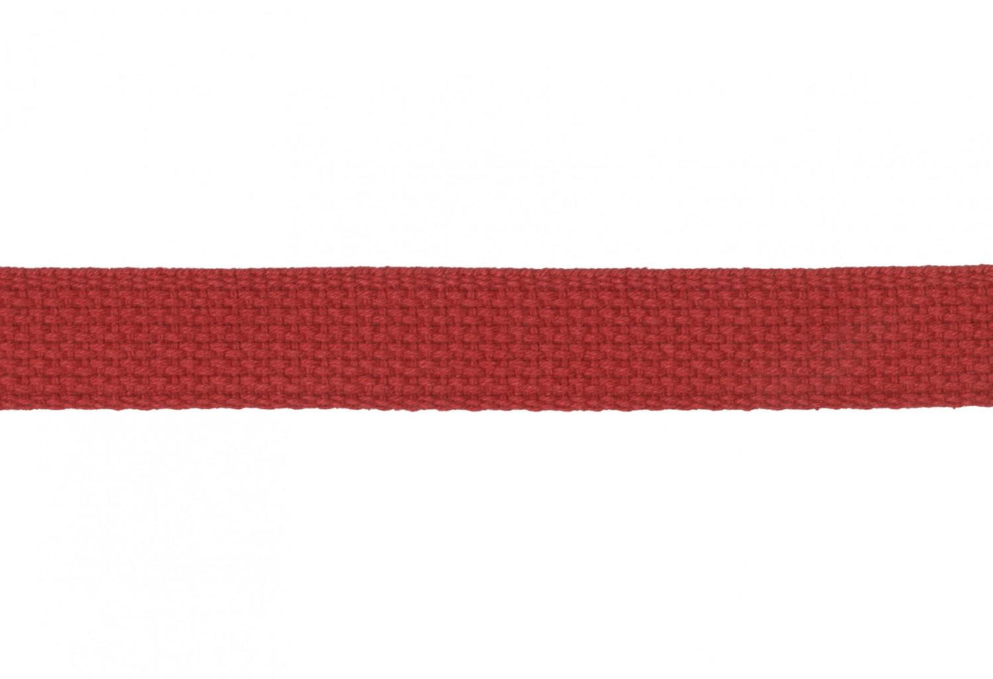Cotton Webbing 1" Red
