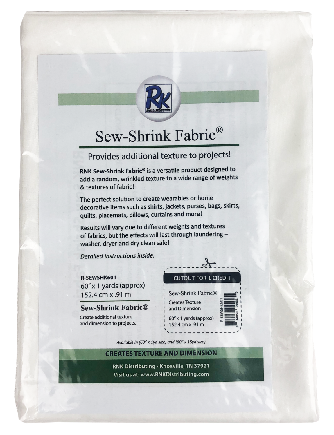 Sew Shrink 60" x 1 yd