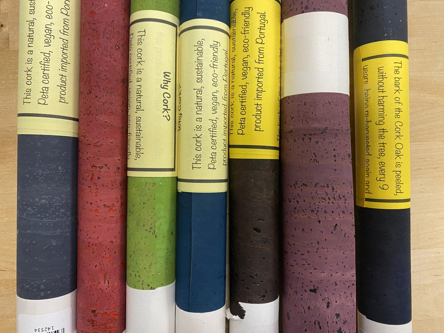 Cork Fabric 13" x 18" pcs
