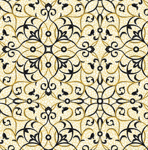 Black, White & 24 Karat 2866M