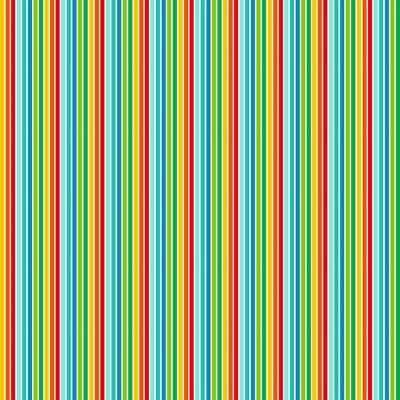 Furry Friends Rainbow Stripe