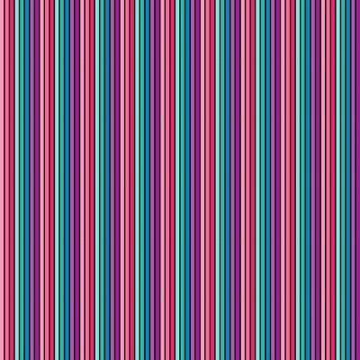 Furry Friends Rainbow Stripe