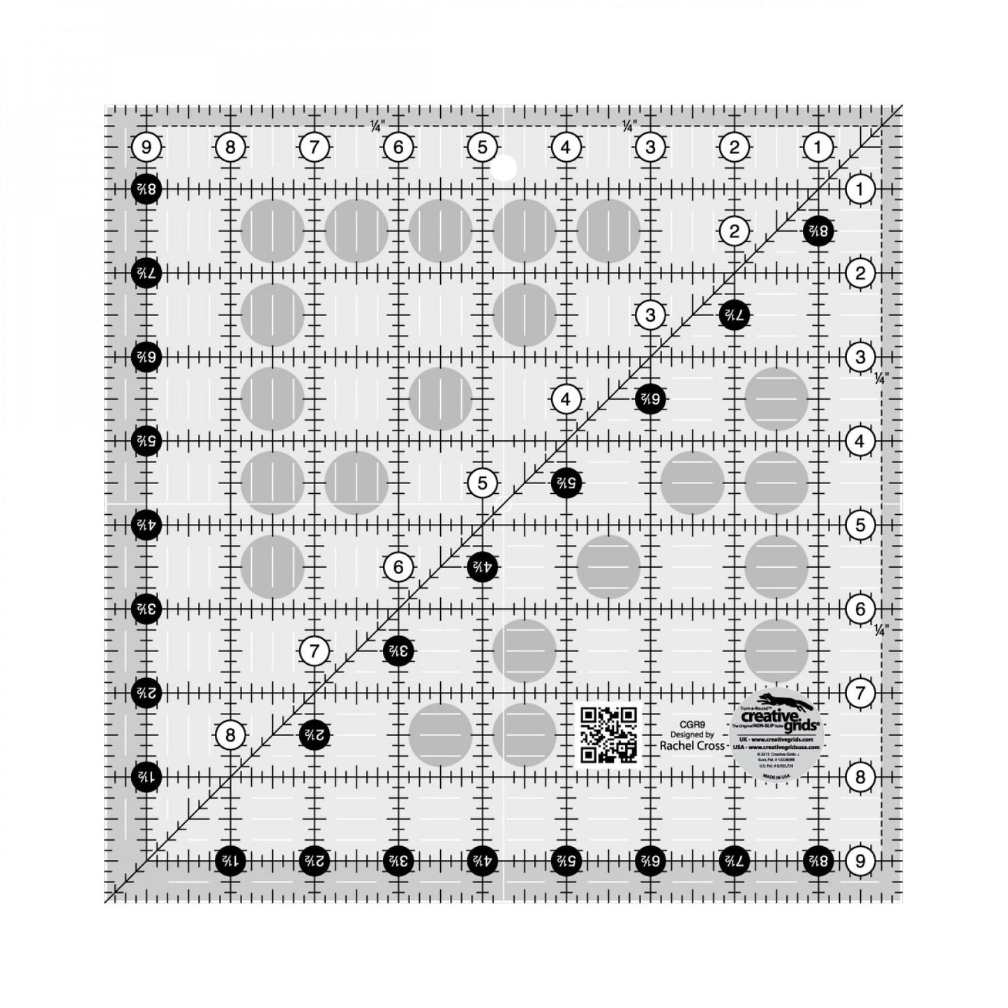 Creative Grids 9.5" Ruler