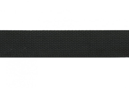 Cotton Webbing 1 1/2" Black