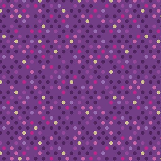 Dazzle Dots 16206-66 Purple M