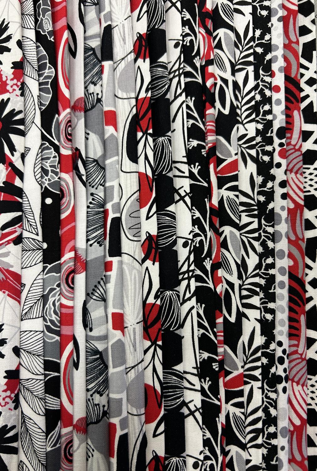 Crimson Garden 5" Squares (40)